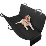 Hammock Car Seat Cover for Dogs & Cats — Waterproof, 137x147cm, Black & Orange view 5