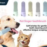 Silicone Finger Toothbrush for Dogs & Cats — Soft Bristle Dental Care, 5 Colours view 2