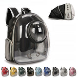 Transparent Pet Backpack Carrier — Capsule Window, Cats & Small Dogs, 3 Colours view 2