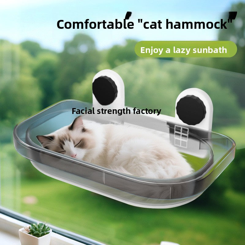 Cat Window Hammock Hanging Bed — Heavy-Duty Suction Cups, Multiple Styles