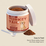 Immune Mushroom Powder for Dogs — Turkey Tail, Reishi & Probiotic Blend, 100g view 1