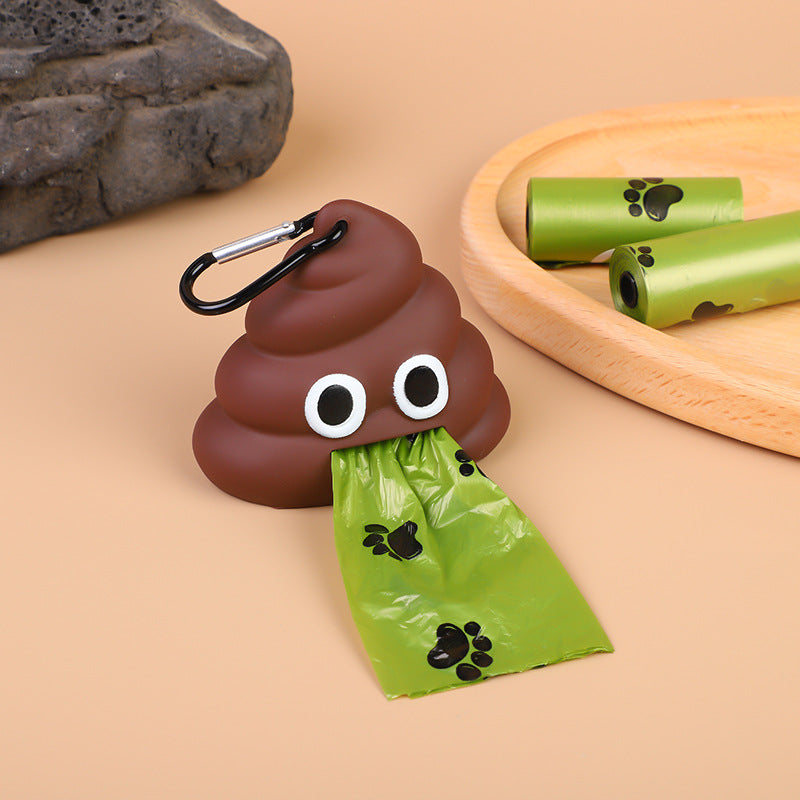 Dog & Cat Poop Bags with Portable Dispenser Box — Biodegradable Refill Rolls