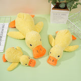 Plush Squeaky Dog & Cat Toy — Elephant & Duck Shapes, PP Cotton view 3