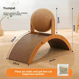 Ferris Wheel Cat Scratcher with Batting Balls — Sisal, S / L / XL Sizes view 6