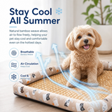 Pet Cooling Mat — Self-Cooling Gel Pad, S–XXL, Dogs & Cats, Multiple Patterns view 3