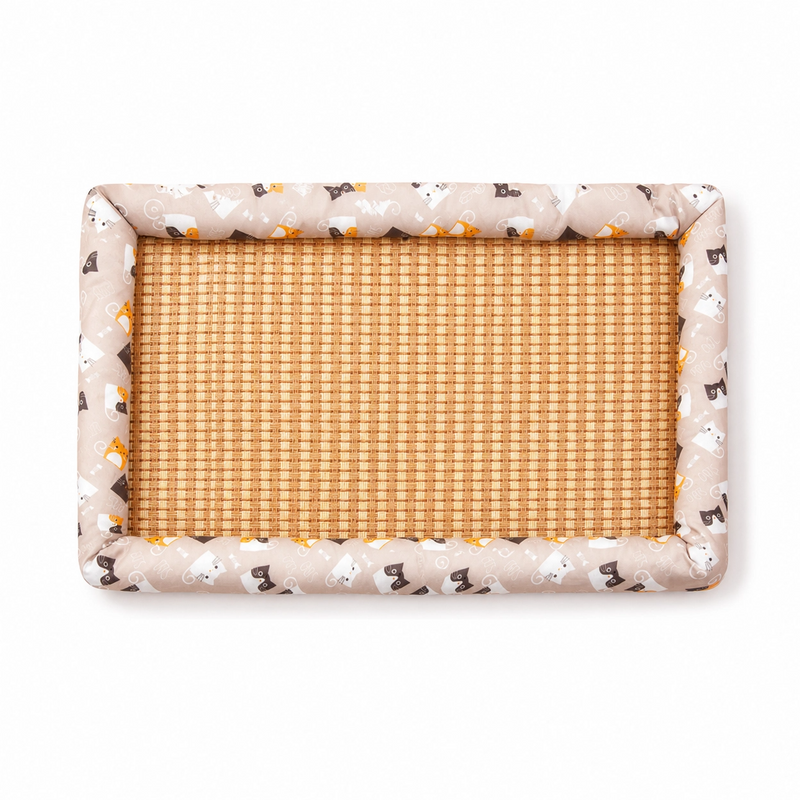 Pet Cooling Mat — Self-Cooling Gel Pad, S–XXL, Dogs & Cats, Multiple Patterns