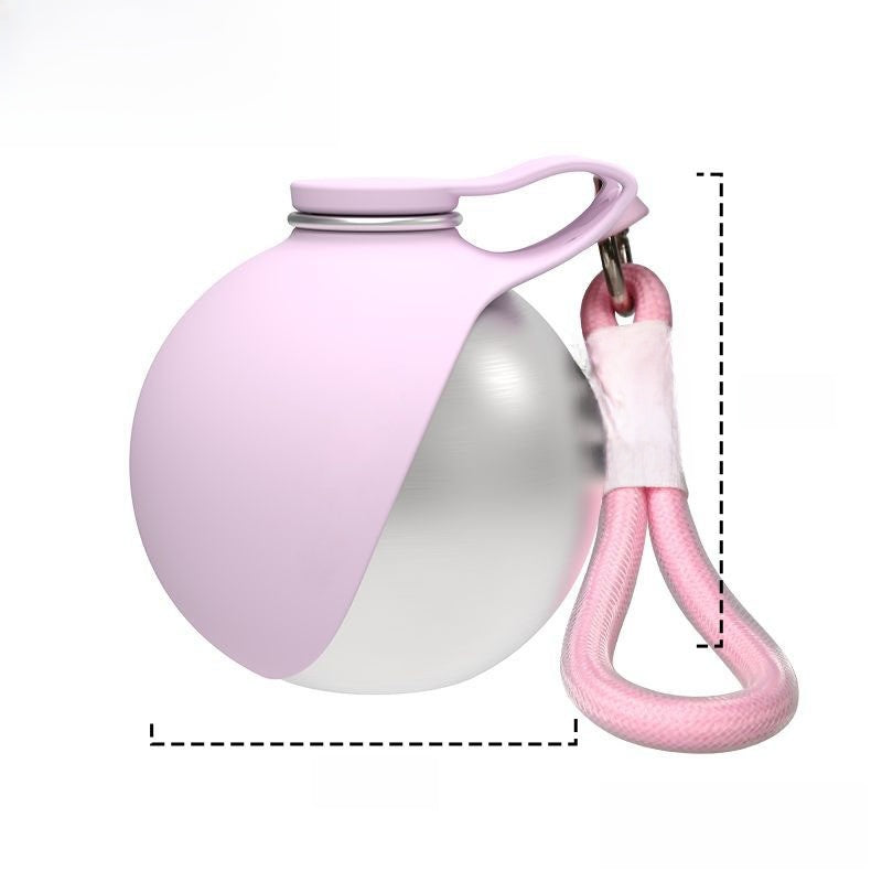Portable Pet Water Bottle — 285ml Leak-Proof Flip Lid, Dogs & Cats, 3 Colours
