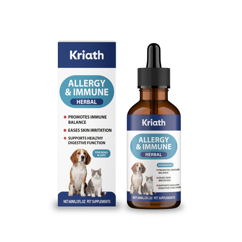 Liver Support & Detox Drops for Dogs & Cats — Herbal Formula, 60ml