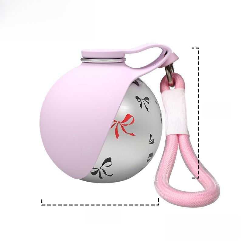 Portable Pet Water Bottle — 285ml Leak-Proof Flip Lid, Dogs & Cats, 3 Colours