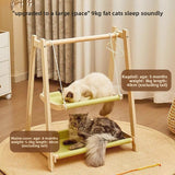 Double-Layer Cat Hammock Bed — 2-Tier Metal Frame, L1 & L2 Sizes, 3 Colours view 6