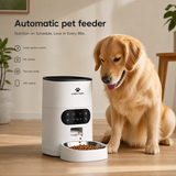 Automatic Pet Feeder — 4L App Control 2.4G WiFi, Button & Smart Versions view 1