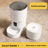 Automatic Pet Feeder — 4L App Control 2.4G WiFi, Button & Smart Versions view 6