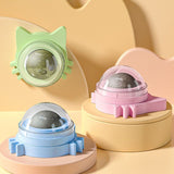 Edible Catnip Rotating Ball Wall Toy for Cats — Mint, 5 Colours view 1