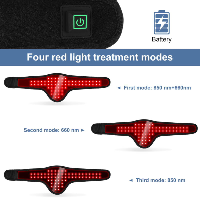 Pet Red Light Therapy Belt — USB-Charged Infrared Wrap for Daily Pain Relief