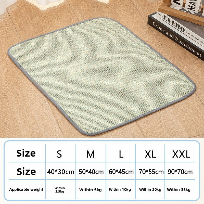 Pet Cooling Mat — Self-Cooling Gel Pad, S–XXL, Dogs & Cats, Multiple Patterns