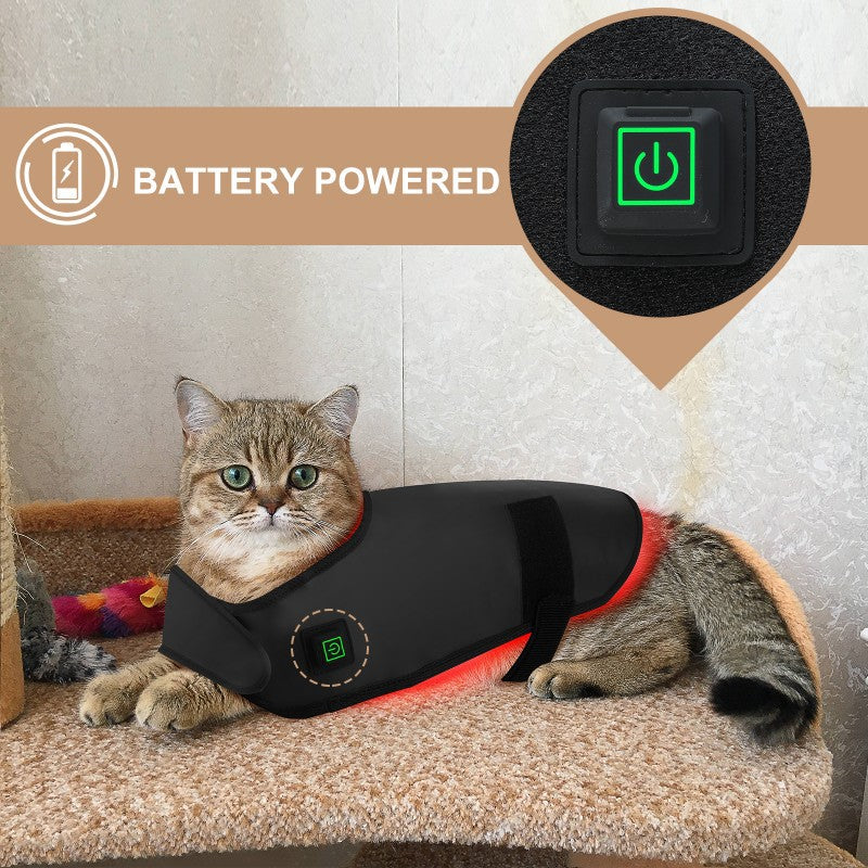 Pet Red Light Therapy Wand — Wireless Portable Infrared with Built-In Timer