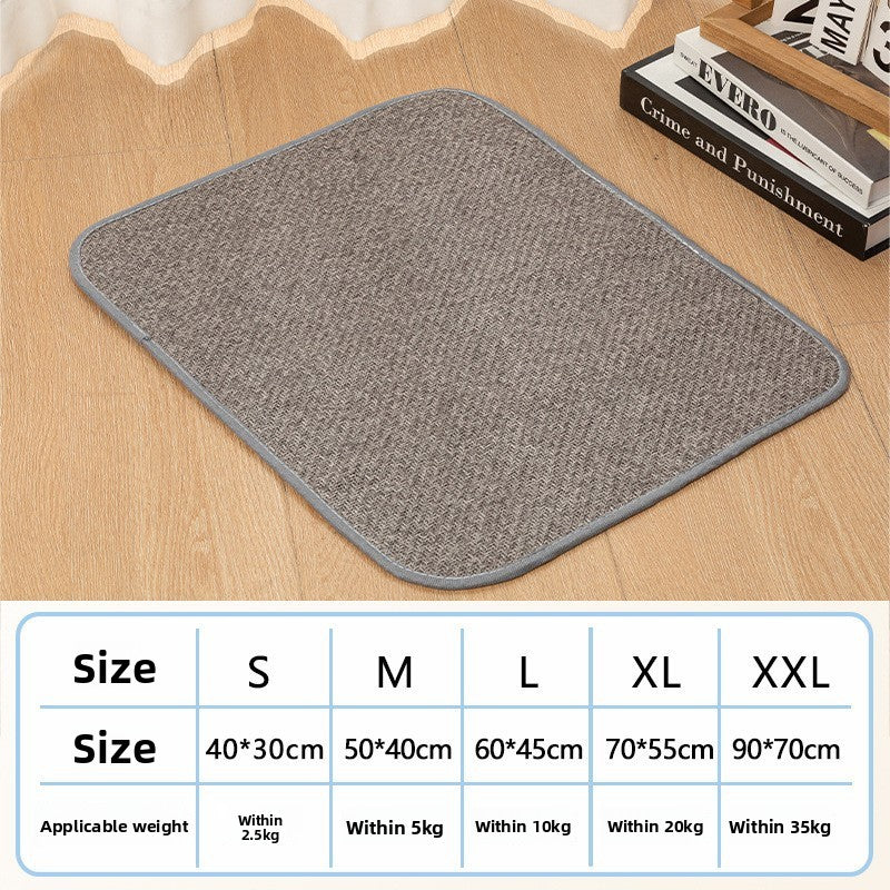 Pet Cooling Mat — Self-Cooling Gel Pad, S–XXL, Dogs & Cats, Multiple Patterns