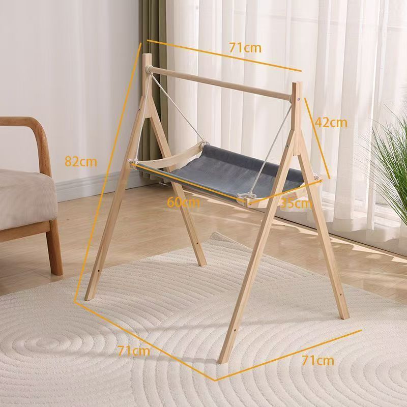 double-layer hammock pet bed - product showcase