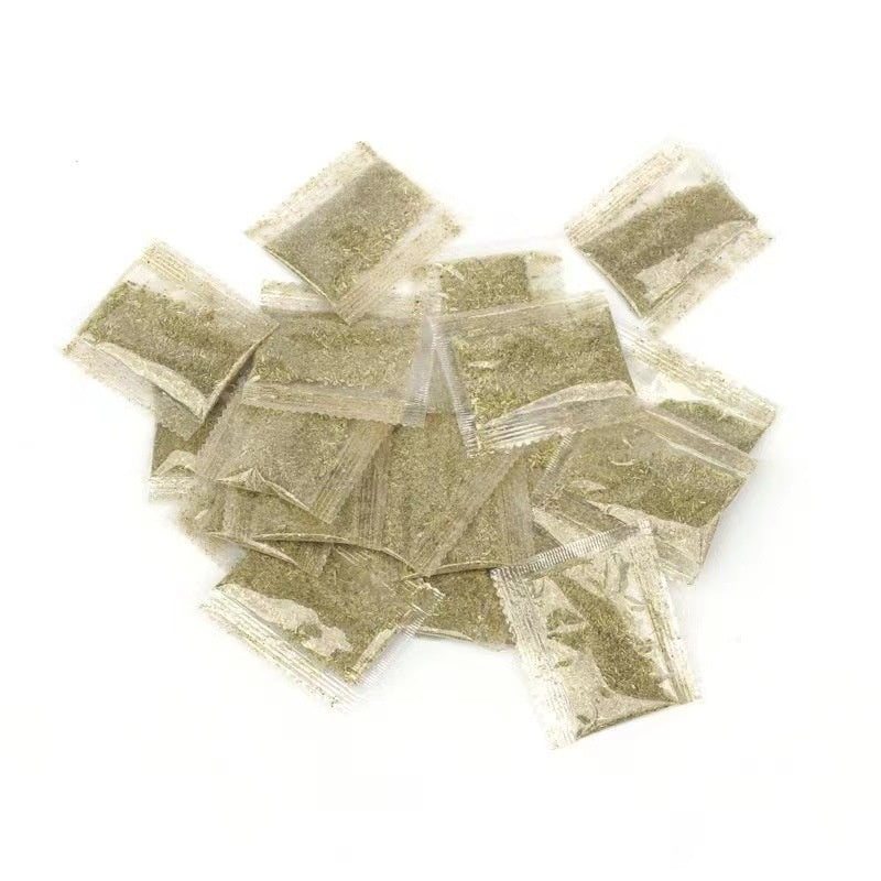 Catnip Snacks for Cats — Hairball Control & Oral Health, 1g Natural Fiber Bags
