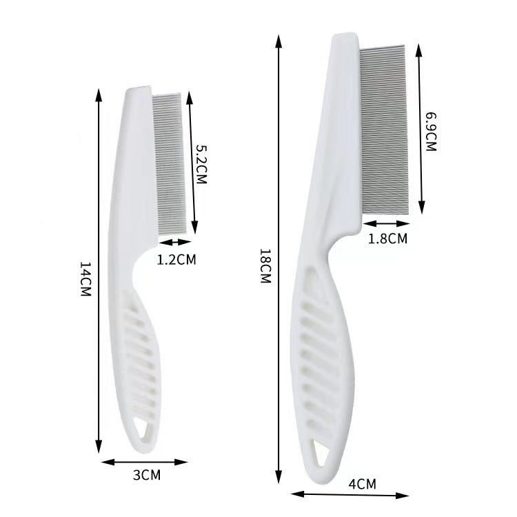 pet flea comb for cats and dogs - feature and design view
