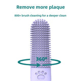 Silicone Finger Toothbrush for Dogs & Cats — Soft Bristle Dental Care, 5 Colours view 5