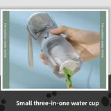 Portable Pet Water & Food Travel Bottle — 300ml Heat-Resistant, 3 Colours view 4