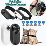 Pet Action Camera Clip-On Recorder — Wide Angle Thumb Cam, Black & White view 5