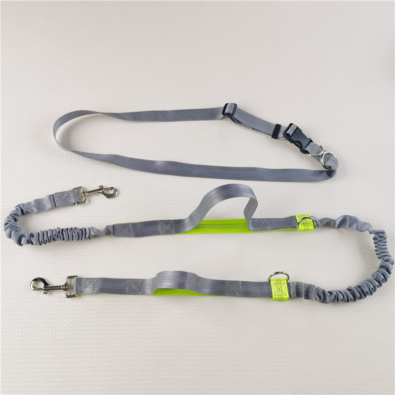 hands-free leash for dogs and cats - material and construction detail