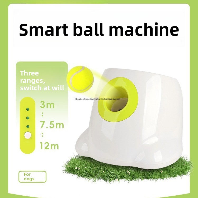 pet ball throwing machine launcher - premium pet accessory from Lumia Paws