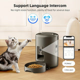 Smart Automatic Pet Feeder with Camera — WiFi App Control, USB & Plug Versions view 1