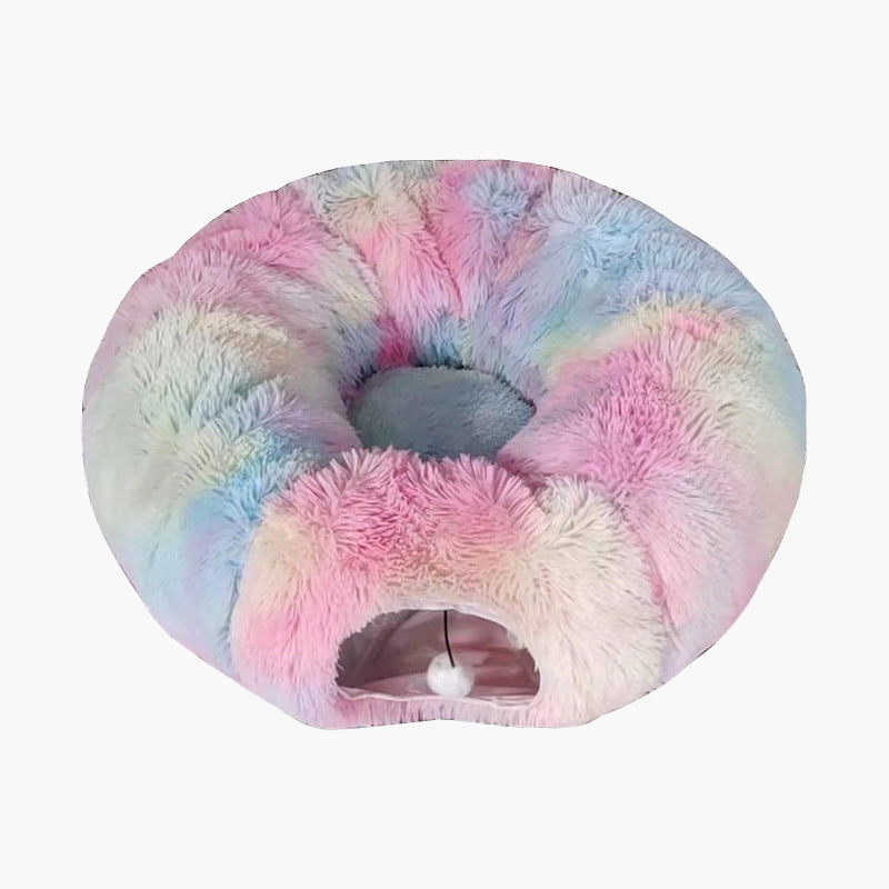 foldable plush cat tunnel bed - additional product view