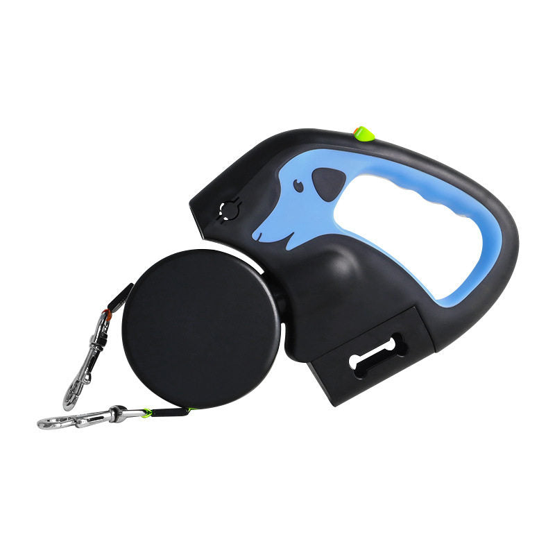 retractable dog leash - design and finish detail