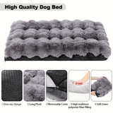 Orthopedic Dog Bed — Faux-Fur Plush Top, Memory Foam Support, Small & Medium view 5