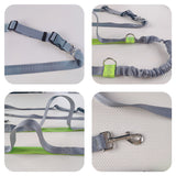 Hands-Free Dog & Cat Leash — Adjustable Waist Belt, 3 Colours view 3
