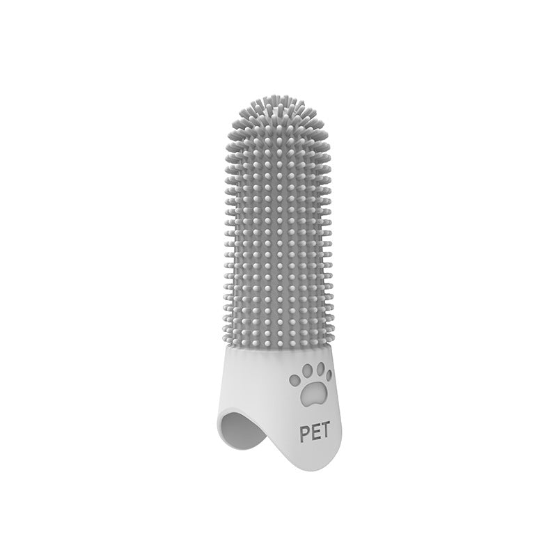 pet finger toothbrush for cats and dogs - product showcase