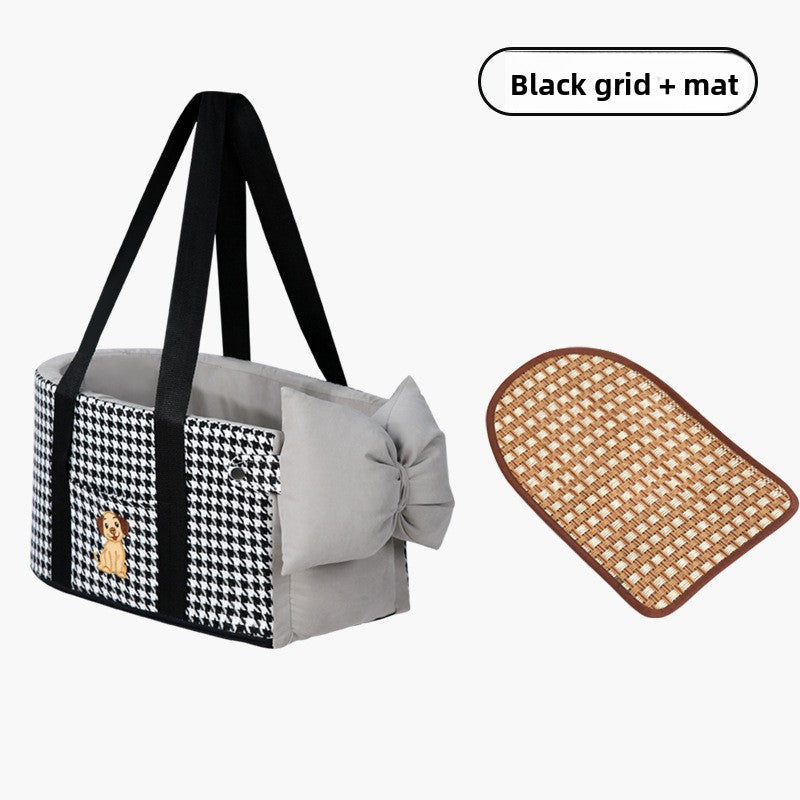 portable pet car seat and carrier - design and finish detail