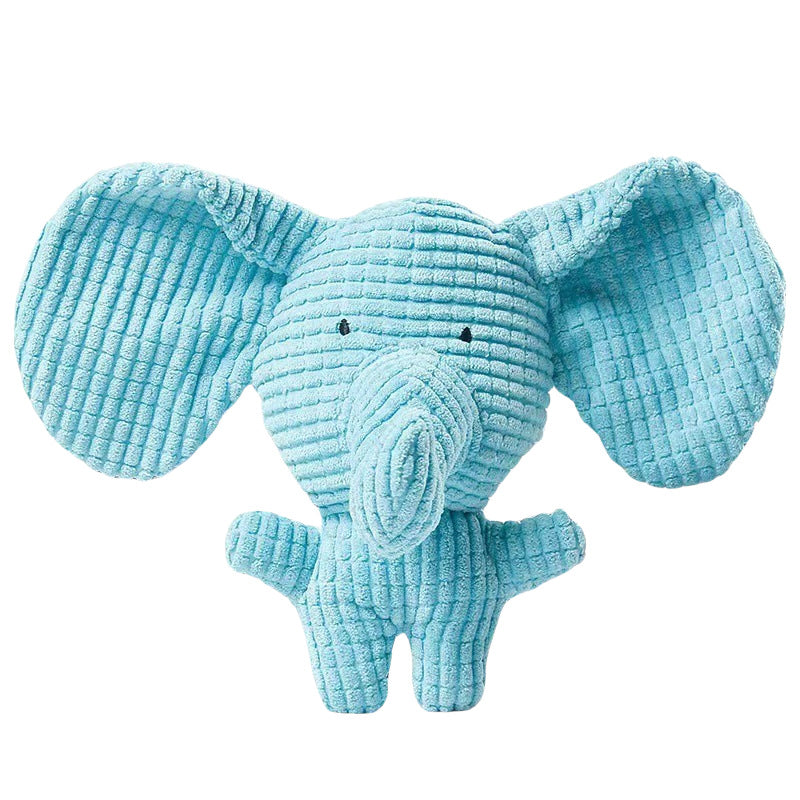 plush squeaky pet toy for dogs and cats - size and variant options shown