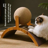 Ferris Wheel Cat Scratcher with Batting Balls — Sisal, S / L / XL Sizes view 1