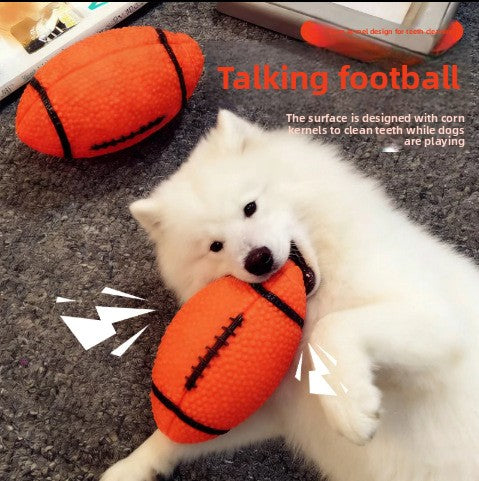 chew resistant dog toy ball - premium pet accessory from Lumia Paws