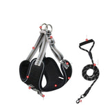 Reflective Dog Harness with Leash — Adjustable, XL–3XL, 150cm Lead view 4