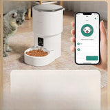 Automatic Pet Feeder — 4L App Control 2.4G WiFi, Button & Smart Versions view 3